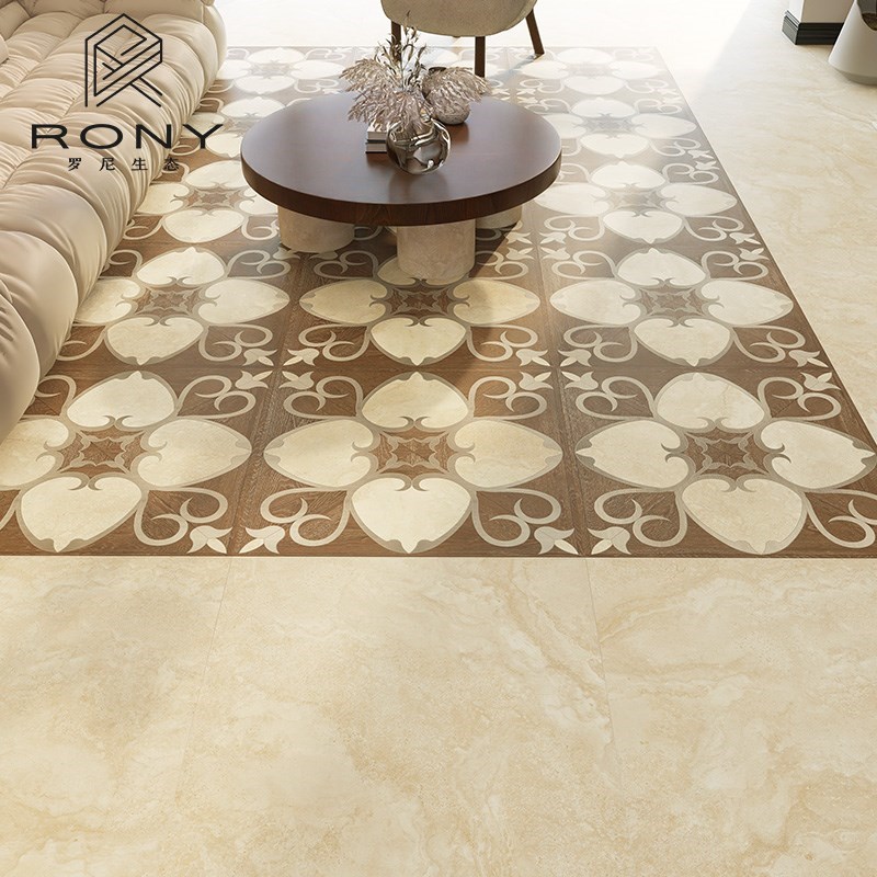 别墅豪宅木纹砖地砖法式客厅彷木地板瓷砖800Px800卧室书房花砖