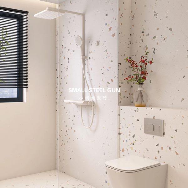 奶油风600x1200星空水磨石瓷砖 卫生间浴室厕所厨房阳台墙地砖