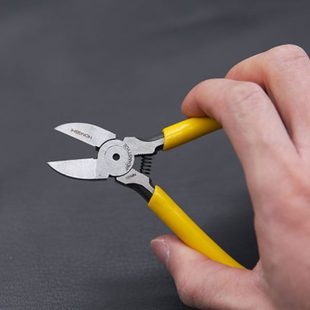 5寸取拉链齿取齿钳 剪钳 迷你斜嘴钳子斜口钳偏口水口钳手工工具