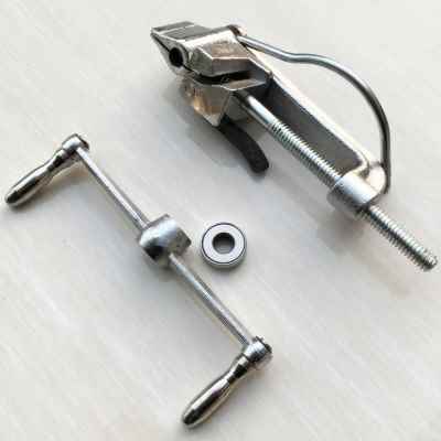 厂促厂促不锈钢紮带钳手摇式打包机E不锈钢紮带剪紧带机拉紧器X品