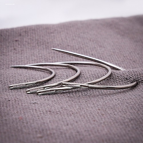 弯针弧形针手工缝纫针大号皮革缝纫E针补沙发针勾神器手缝弯针勾