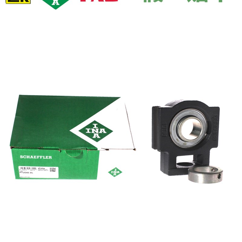 德国INA轴d承 PTUE40-XL TUE08 GRAE40-XL-NPP-B 带滑块轴承座单