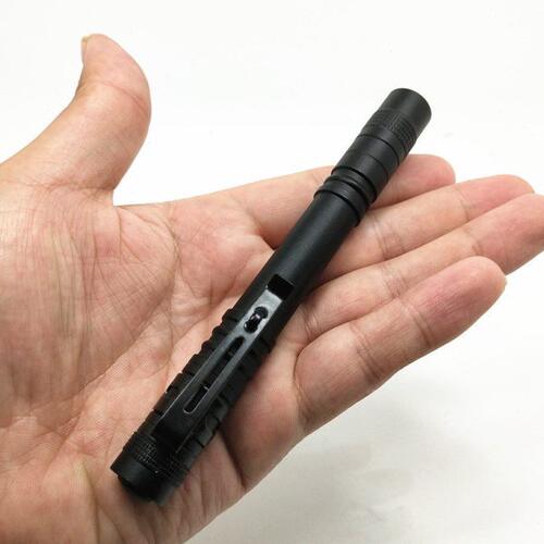 小手电筒铝合金笔形家用手電筒AAA户外强光手电筒