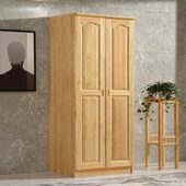 包邮 平开柜整体推拉柜2门3门4门5门北京 实木衣柜 松木大衣柜