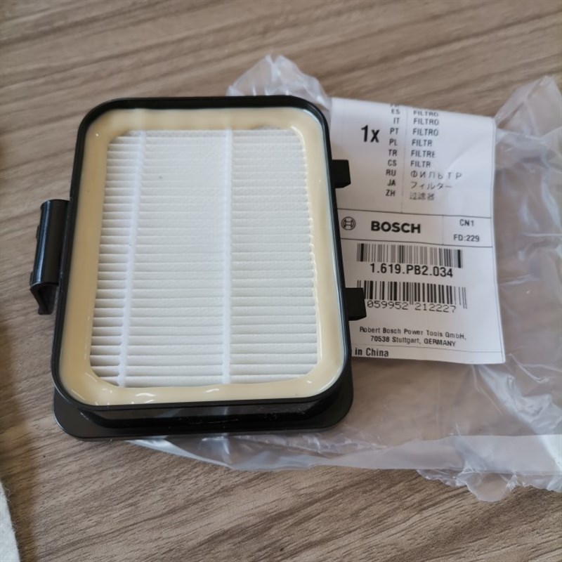 博世原厂b零配件锂电吸尘器充电18V除尘机GAS18V-1过滤器滤芯