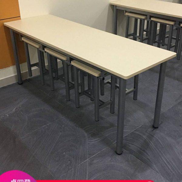 员工食堂餐桌椅组合4人6人校园中小学生职工餐厅简易抽拉式挂凳桌,商业/办公家具,食堂餐桌椅,淘宝优惠券,粉丝福利购,淘宝优惠卷