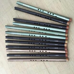 王师傅加吹嘴助吹八孔铝合金洞箫金属迷你短箫C调降B调送吹嘴包邮