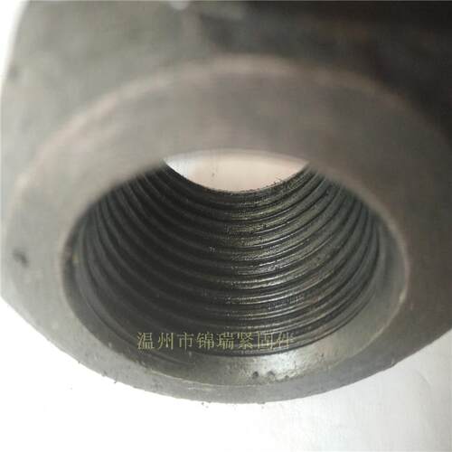 外六角螺母螺帽M32X2牙*正反牙左牙右牙45号钢发黑高强度反扣螺母