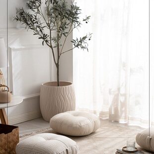 布巾巾蒲团坐垫地上团蒲地毯上的懒人法式坐墩客厅榻榻米网红脚踏