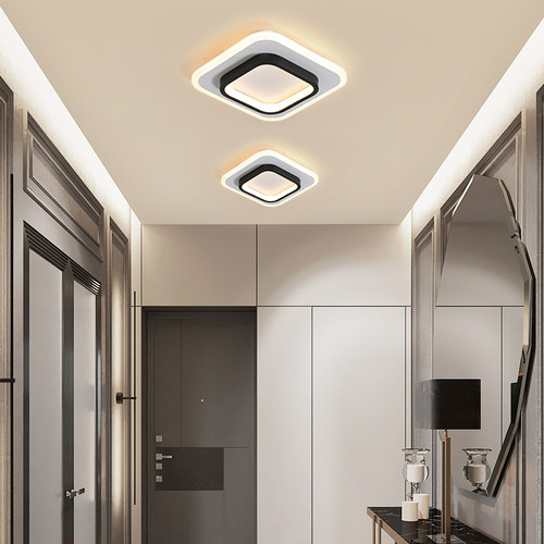 走廊灯过道灯网h红爆款简约现代门厅轻奢2023年新款玄关走廊吸顶