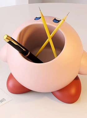 星之卡比笔筒玄关钥匙收纳摆件z周边家居装饰品办公室桌面轻奢高