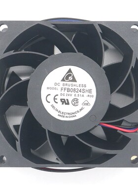 台达电梯变频器专用风扇CV330A FFB0824SHE 适用东芝电梯配件