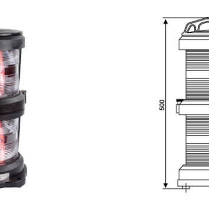 LED信号灯 船用航行信号灯 CXH2-101PL 红色 户外防水双层左舷灯,机械设备,矿山专用设备,淘宝优惠券,粉丝福利购,淘宝优惠卷