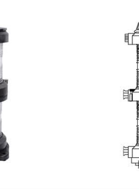 LED信号灯 船用航行信号灯 CXH6-101PL 绿色红色白色 双层环照灯