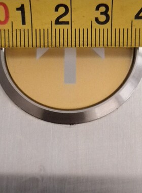 全新 广日电梯配件 广日电梯按钮 KAN-J081 (含字符)图号13822394