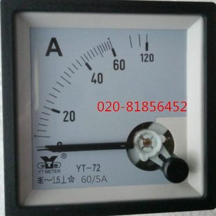 100A 75A 120 60A 交流电流表YT72