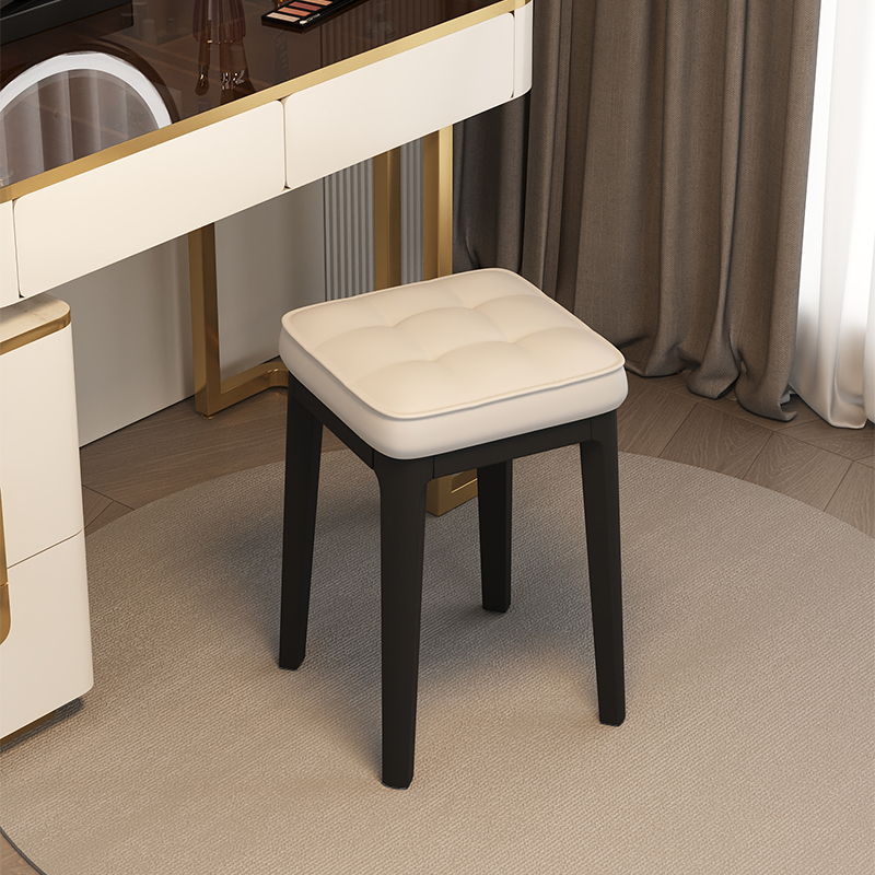 凳子家用北欧轻奢化妆凳女生卧室专用梳妆台O椅子网红小板凳化妆