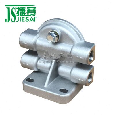 改装加装滤清器座 CX0710B4 JX0808 机油柴油滤清器滤芯四孔底座