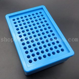 96孔PCR管低温冰盒恒温盒圆形多用低温冰盒可放0.2ml离心管