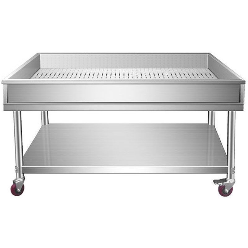 卤肉熟食分拣台h卤煮卤菜车沥水专用现捞漏网漏水篮子不锈钢筛网