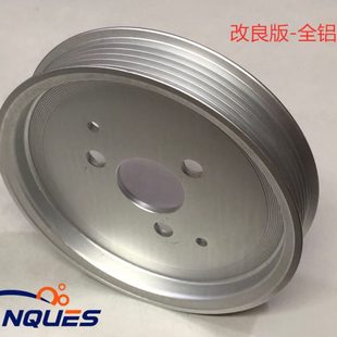 适用5系7系助力泵E60皮带轮E66助力泵轮530皮带调整轮730LI皮带轮