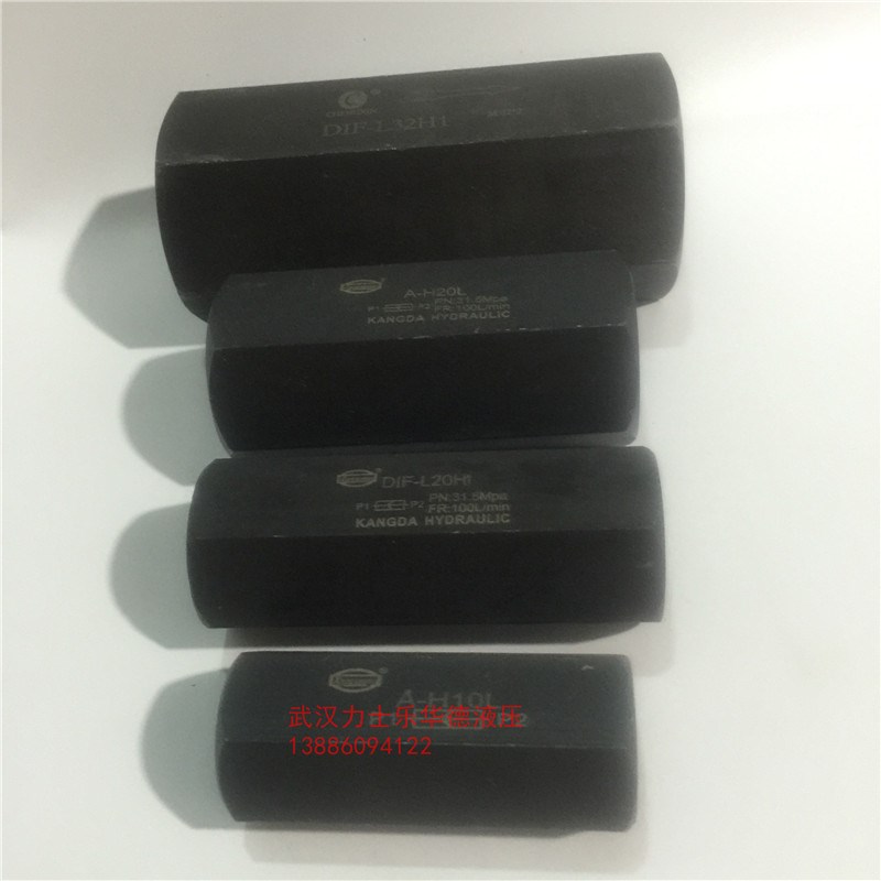 管式直通单向阀 A-Hj10L/20L/32L DIF-L10H/20H/32H  CIT-02/03/0