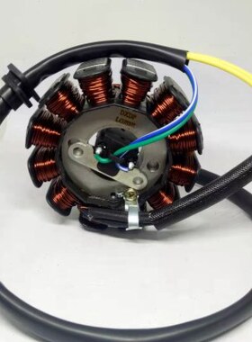 国四电喷GY6踏板摩托珠峰 王野ZF125T- 7B12级18级磁电机点火线圈