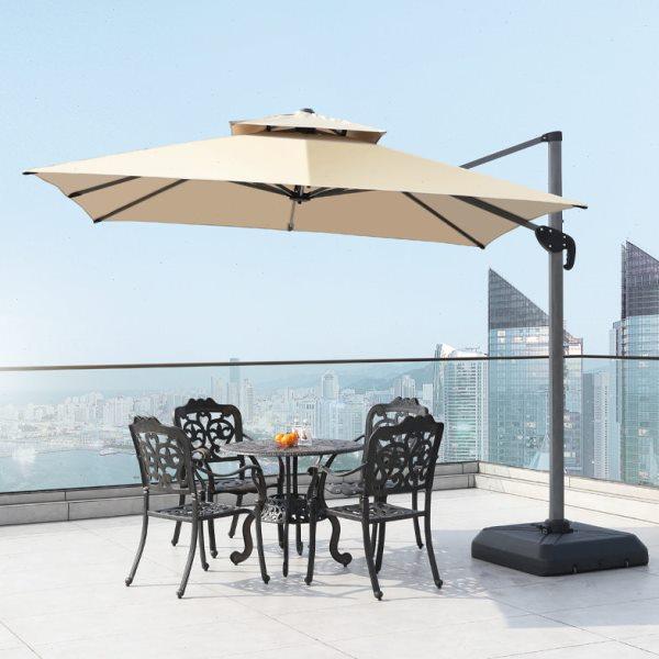 户外遮阳伞庭院伞大型太阳伞摆摊商用伞室外花园阳台伞露台罗马伞,住宅家具,遮阳伞,淘宝优惠券,粉丝福利购,淘宝优惠卷