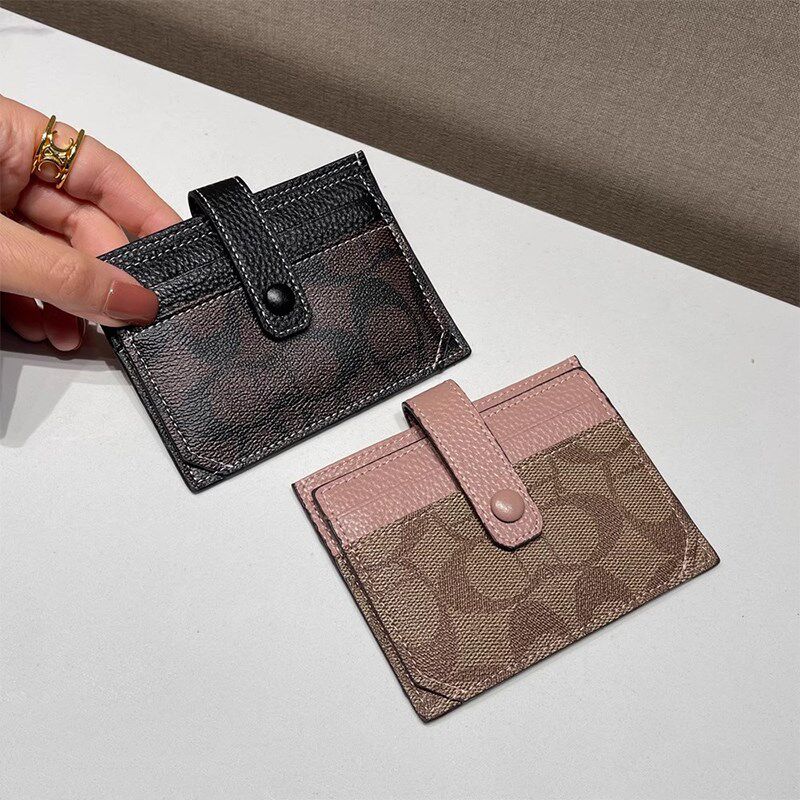 卡包女薄款小巧精致高档2024新C款卡夹卡片包防消磁网红装卡的高