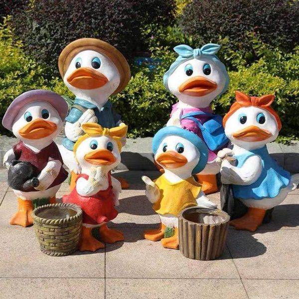 户外鸭子雕塑玻璃钢花园卡通幼儿园商场摆件房地产小区动物装饰品,家居饰品,户外/庭院摆件,淘宝优惠券,粉丝福利购,淘宝优惠卷