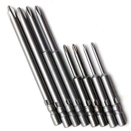 S2钢材质800 电批头尾圆4mm 十字电批咀电动螺丝刀头起子头