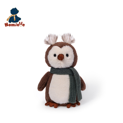 nomielle奥利猫头鹰毛绒玩具公仔抱枕送女友生日情人节新年礼物