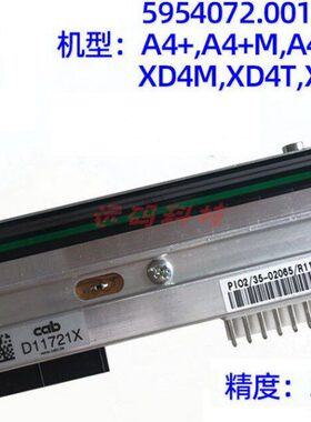CAB A4+ A4+M A4+T XD4M XD4T XC4 300dpi打印头5954072.001针头