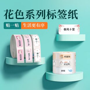 精臣D110 D11 D101 机打价纸商品价 H1S标签机不干胶打印纸打码