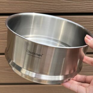 无耳304不锈钢馒头蒸屉包子蒸格蒸笼篦子蒸架加高隔水16-18-20cm