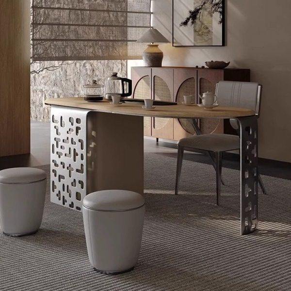 意式极简实木泡茶桌椅组合现简约家用小户型白蜡木阳台禅意茶台,商业/办公家具,茶台/茶桌,淘宝优惠券,粉丝福利购,淘宝优惠卷