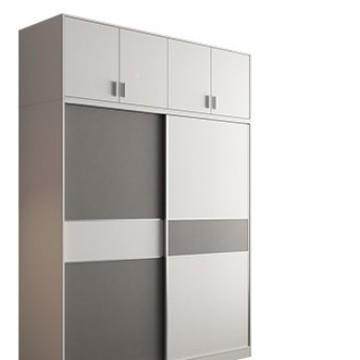 式衣柜移门现代木质拉门大衣橱整体衣卧OCX柜室推简易组合板两门