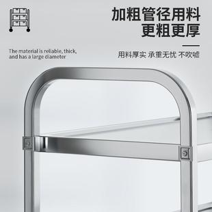 不锈碗钢送餐车推商用餐厅移酒动三层小车店收餐车收车343餐饮上