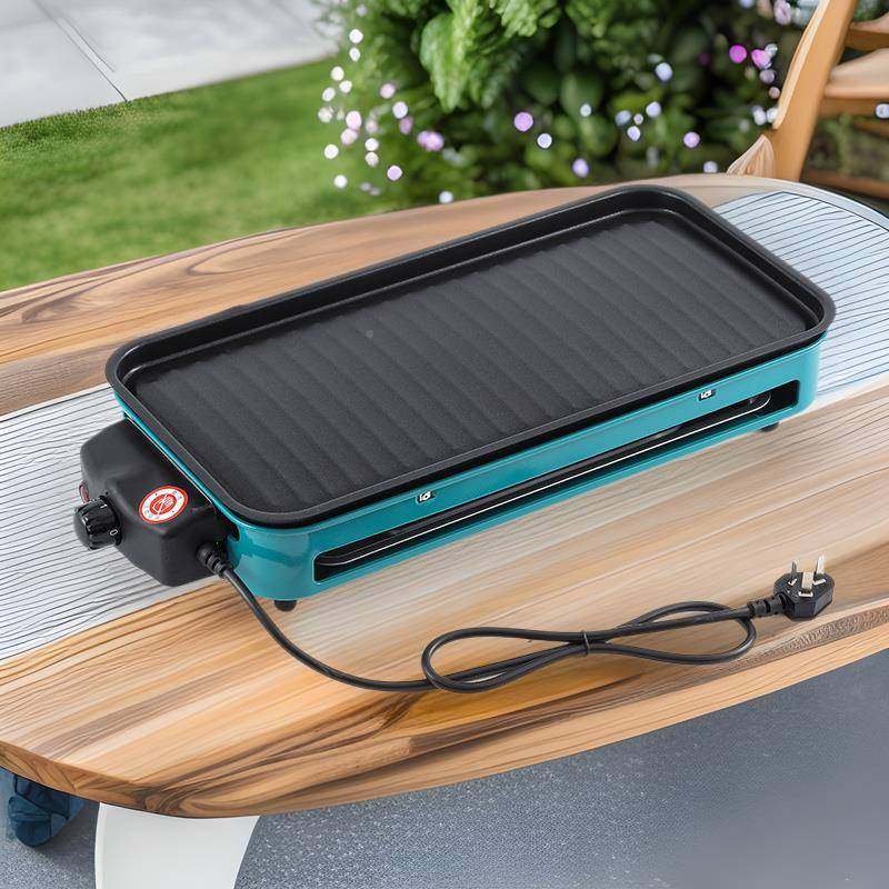 烧烤烤炉家用户外无8186烟不电粘烤电烤炉肉盘锅烧烤盘烧不粘锅