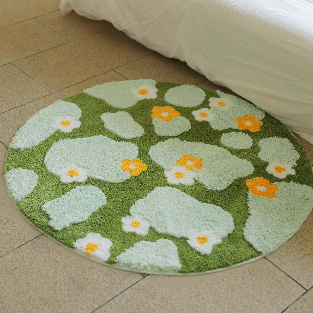 植绒毯家浴室垫卧植绒地毯室簇绒地毯地织客厅地厂毯机苔藓圆形地,居家布艺,家用脚垫,淘宝优惠券,粉丝福利购,淘宝优惠卷