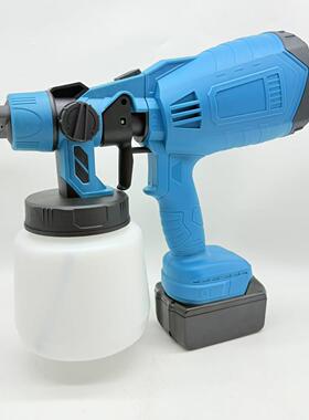 新款锂喷枪动喷枪高TXV压喷漆枪便电携式乳胶漆可油漆拆卸电喷枪