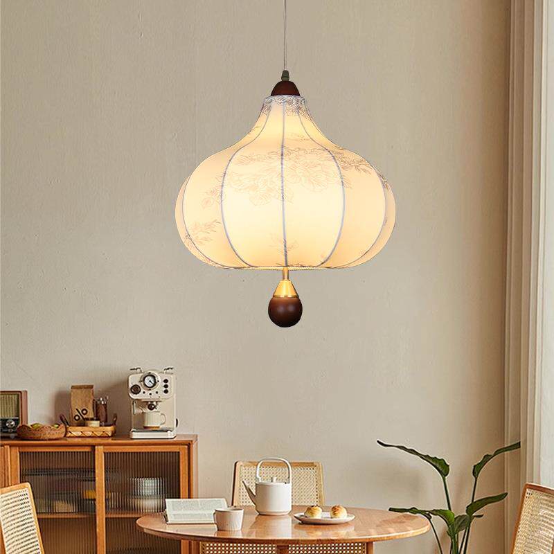 复古中古风室餐厅家吊灯花纹615法式布卧艺桌实木餐吧台房间居