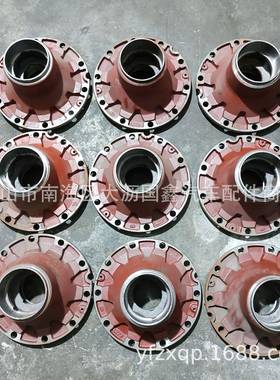 零售适76803用陕汽配德龙F3刹000前轮轴头车轮毂卡重型汽车车件