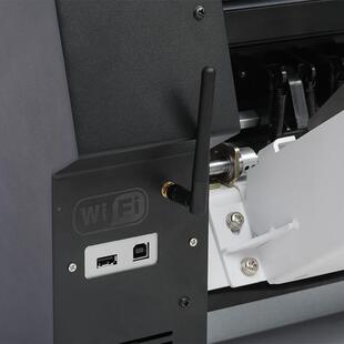 亿全图巡边自动进纸标签机模需切不干胶MAX390无版刻机字机自动无