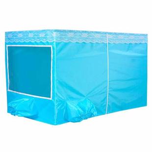 空调蚊帐夏天温卧防风室F967MM9H加厚型帐保篷移动拉链户外色宿蓝