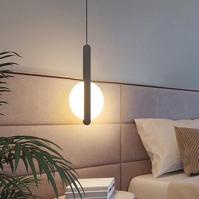 吊大观园具装床头吊灯卧室灯现代简约创意灯极简饰269房间灯中山
