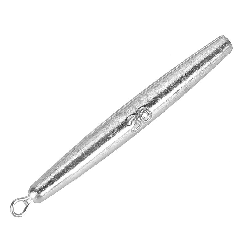 特价包邮5斤装专用锚鱼笔形不锈钢吊环超硬长条形防挂.底远投铅坠