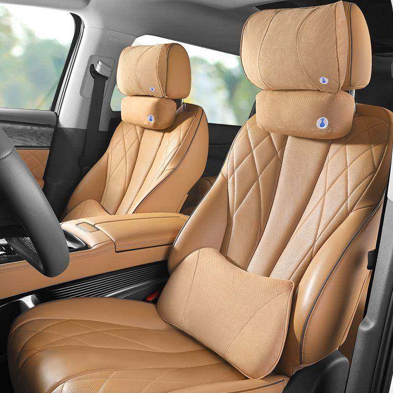 适原腾势D9护颈颈椎前排枕车色四季148车内饰用品用改用装配件汽