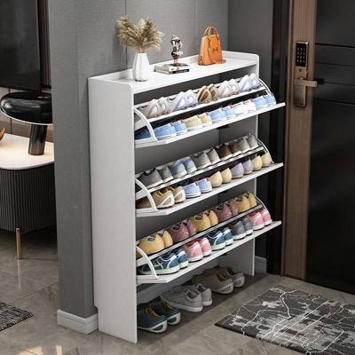 厅翻斗鞋柜NYC门口家用大容量客玄关柜现代超简约小薄户型省卧室