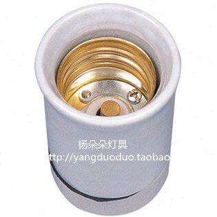 船用E40灯座 DT209 螺口式瓷灯座 E40-1螺口灯头投光灯瓷螺口灯座